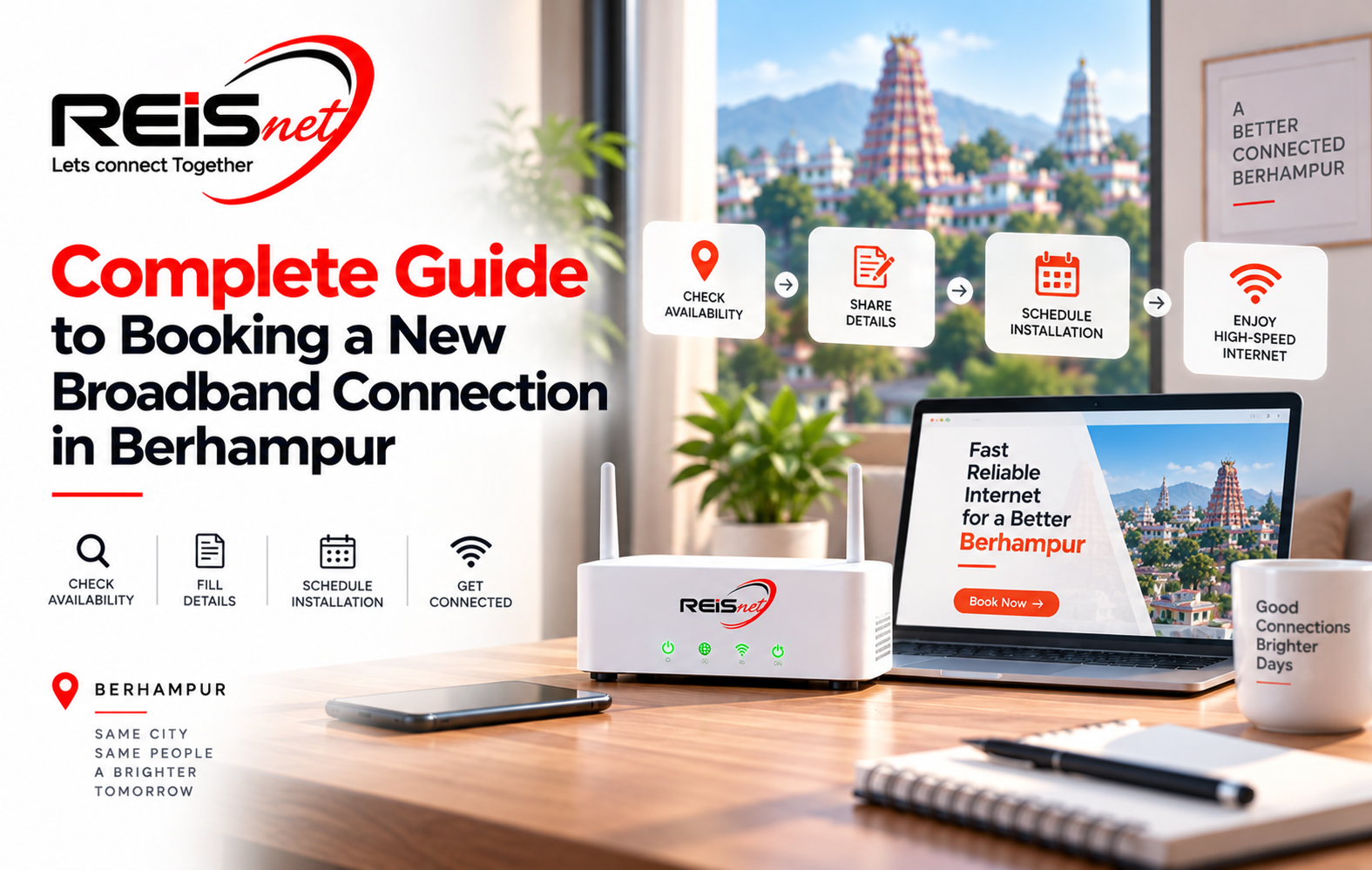 Complete Guide to Booking a New Broadband Connection in Berhampur